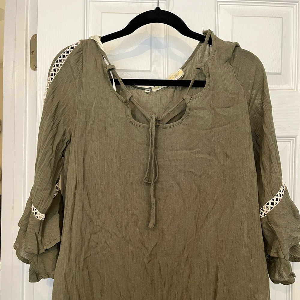 Olive Green Dress
